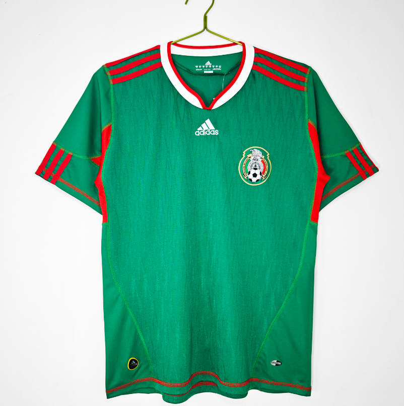 2010 Mexico Home Retro Soccer Jersey