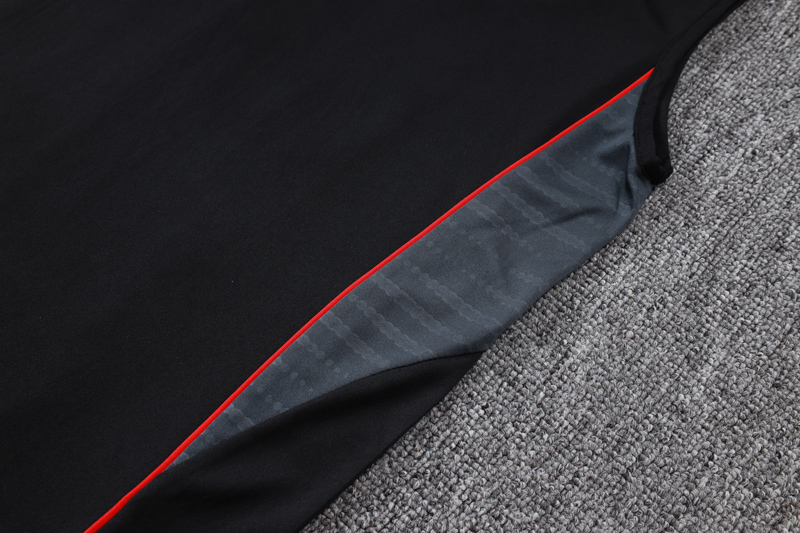 25-26 Ajax Black Tank top and shorts suit #D25196