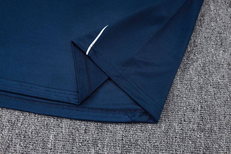 25-26 Boca Juniors Royal blue Half Pull Tracksuit #B25108(半拉链)