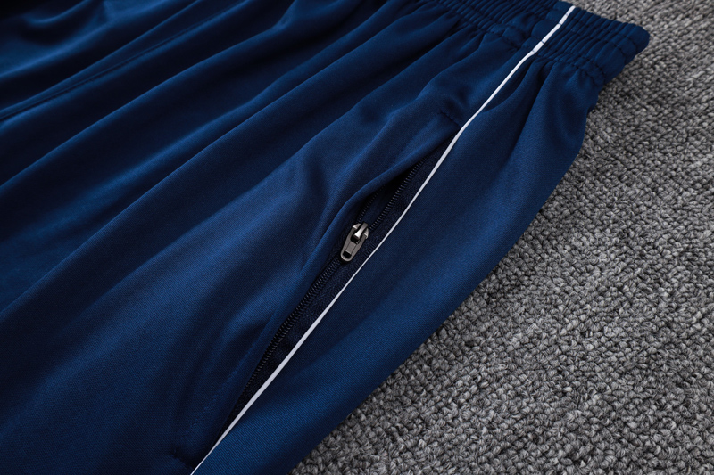 25-26 Al-Nassr Royal blue Half Pull Tracksuit #B25110(半拉链)