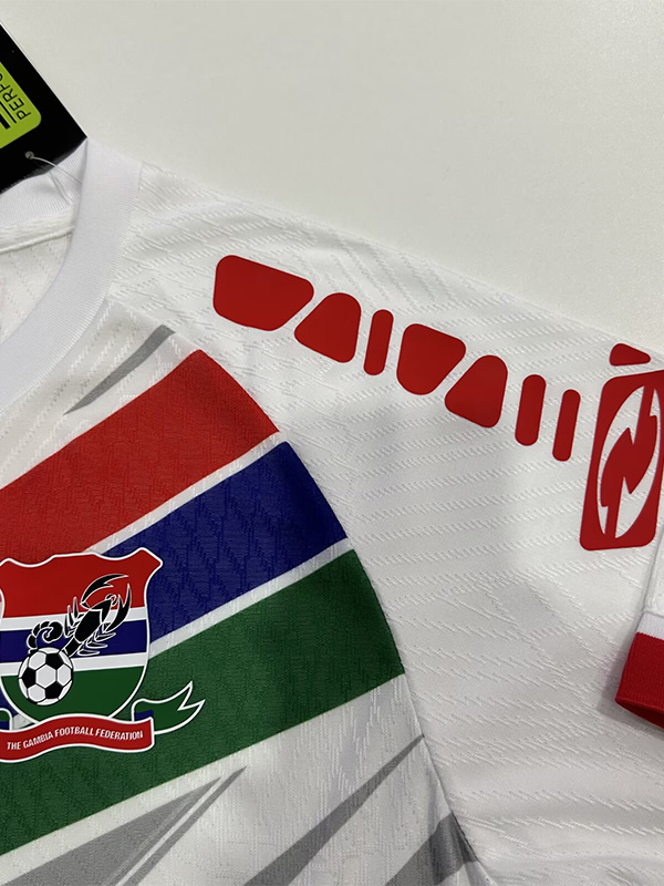 25-26 Gambia Home Player Version Soccer Jersey