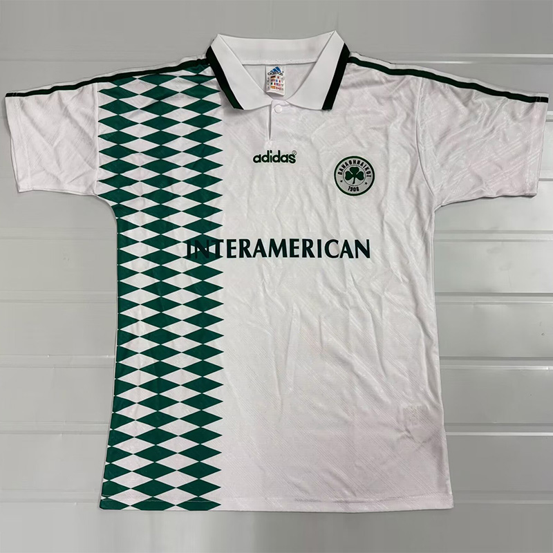 1995-1996 Panathinaikos Away Retro Soccer Jersey