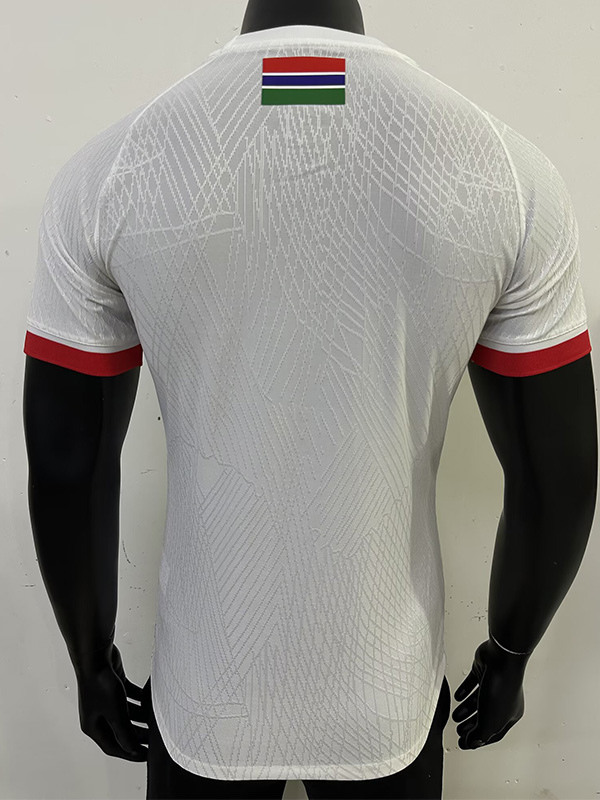 25-26 Gambia Home Player Version Soccer Jersey