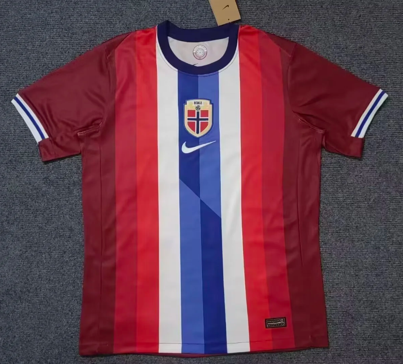 24-25 Norway Home  Soccer Jersey