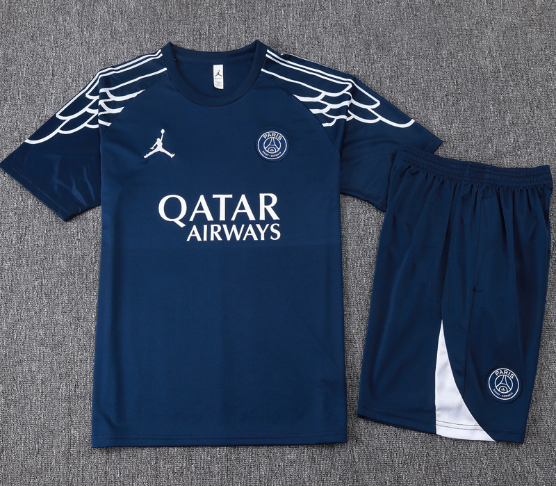 25-26 PSG Jordan Royal blue Training Short Suit #D25186