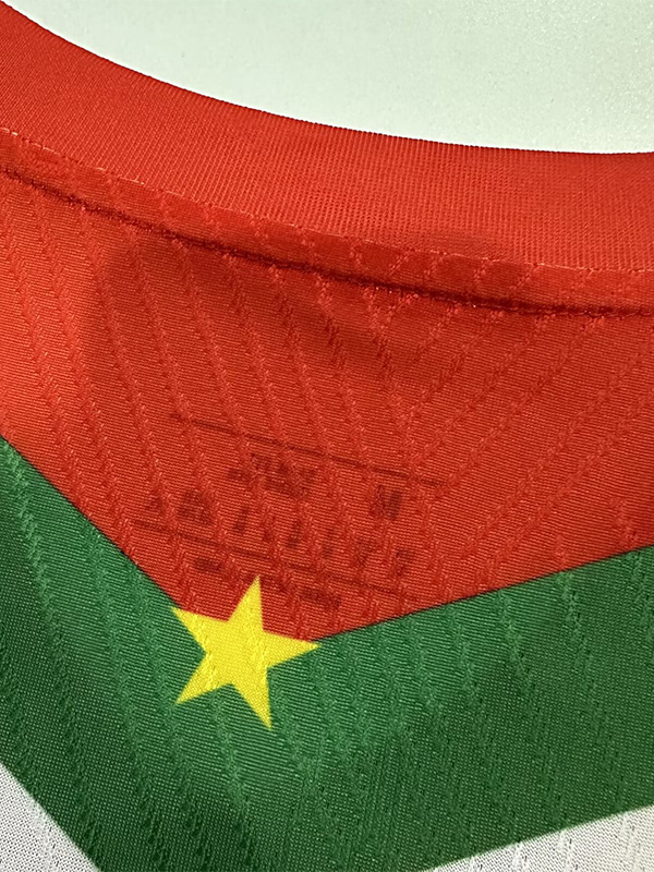 2025 Burkina Faso Away Player Version Soccer Jersey