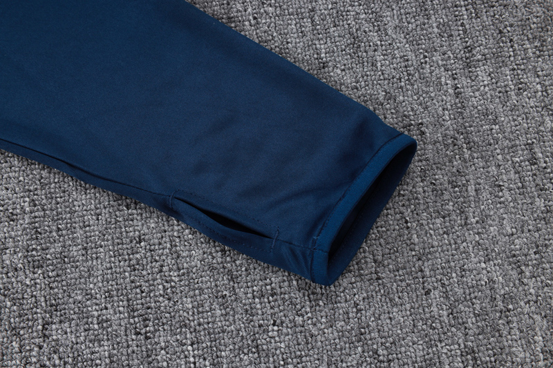 25-26 Boca Juniors Royal blue Half Pull Tracksuit #B25108(半拉链)
