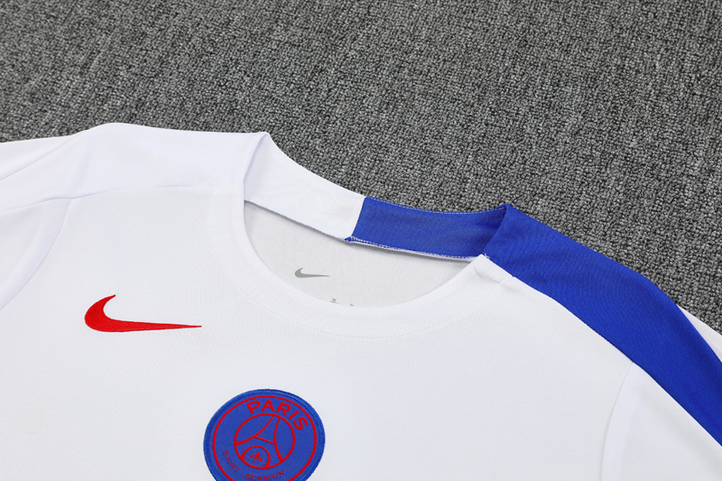 25-26 PSG White Training Short Suit
