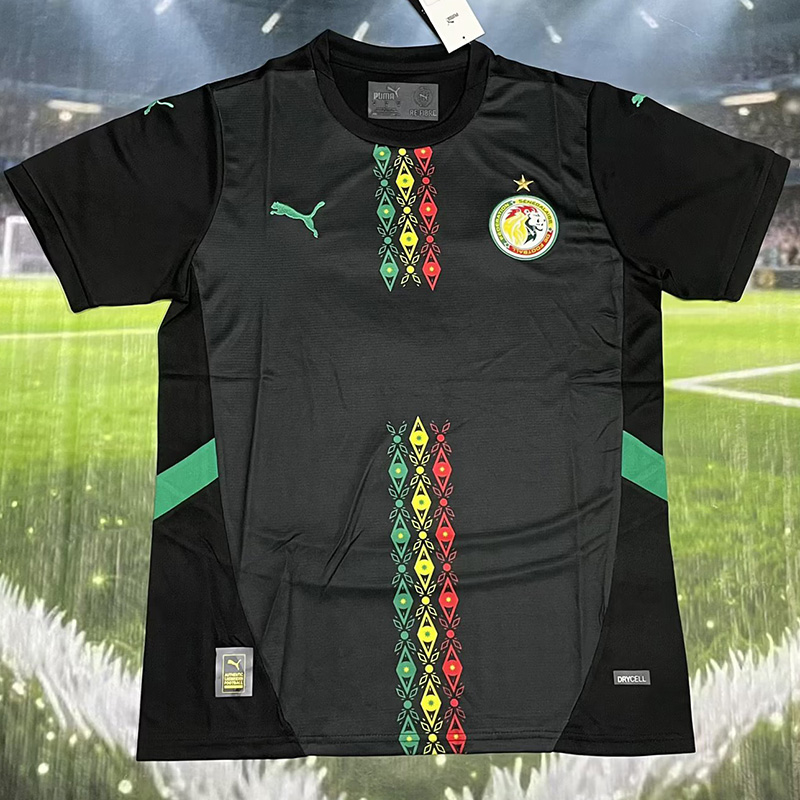 24-25 Senegal Black Fans Soccer Jersey