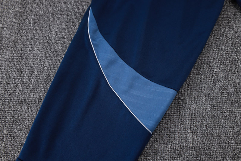 25-26 Al-Nassr Royal blue Half Pull Tracksuit #B25110(半拉链)