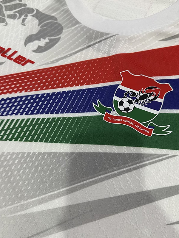 25-26 Gambia Home Player Version Soccer Jersey