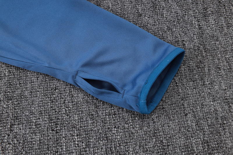 25-26 Al-Nassr Royal blue Half Pull Tracksuit #B25110(半拉链)