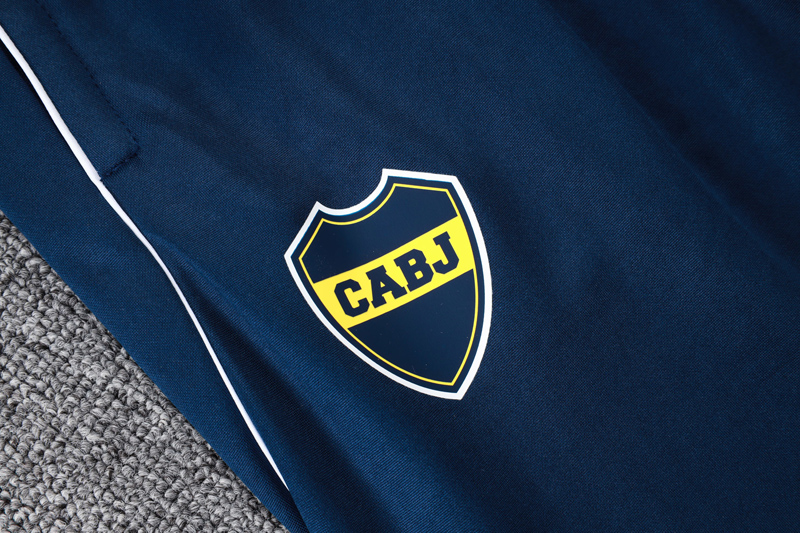 25-26 Boca Juniors Yellow Half Pull Tracksuit #B25109(半拉链)