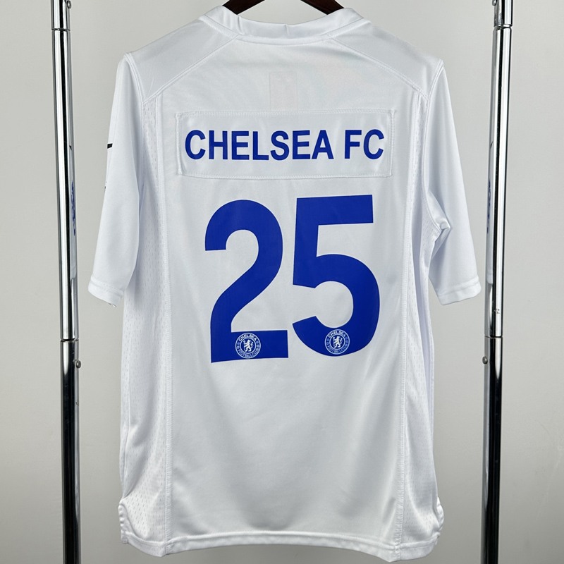 25-26 CHE #25 Casual Edition White NFL Jersey