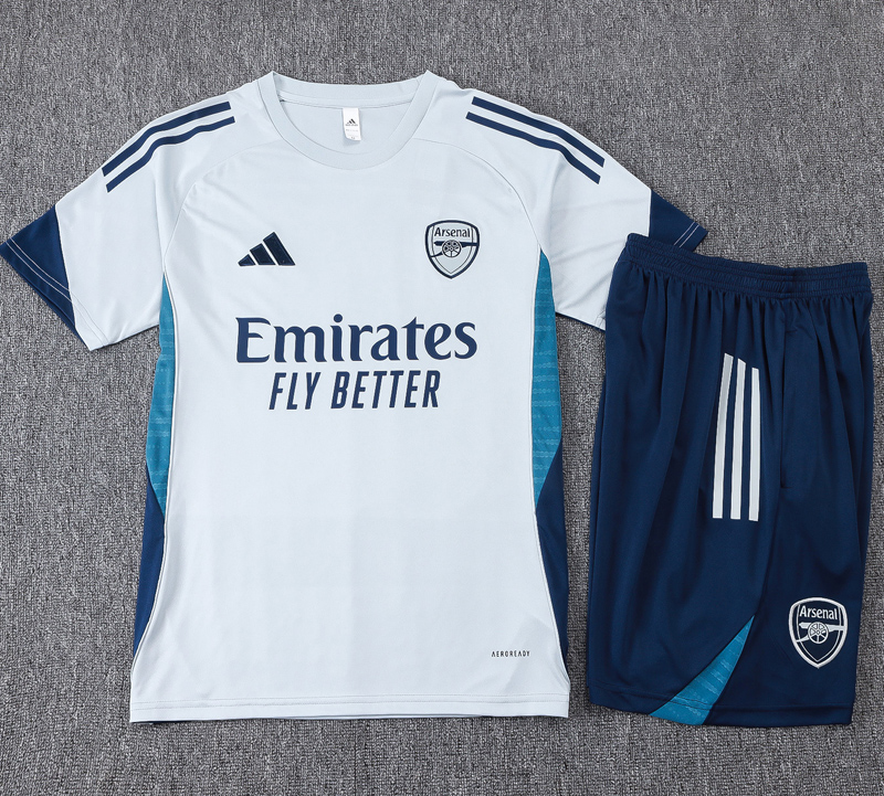 25-26 ARS Light gray Training Short Suit #D25190