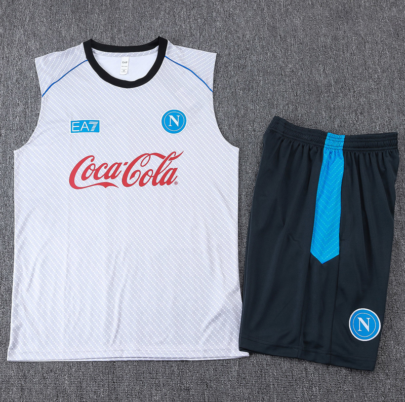 25-26 Napoli Light gray Tank top and shorts suit #D25193