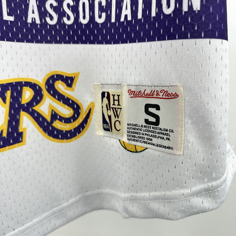2026 LAKERS White Retro High Quality Casual T-Shirt #MN