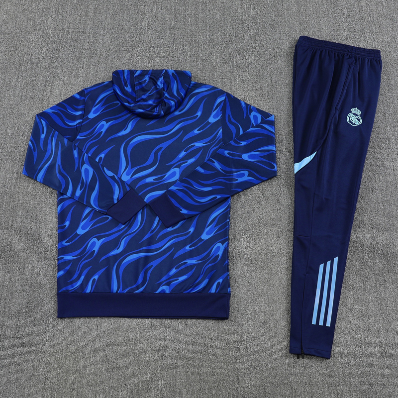 25-26 RMA Royal blue Hoodie Tracksuit (卫衣套装)