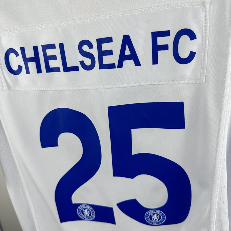 25-26 CHE #25 Casual Edition White NFL Jersey