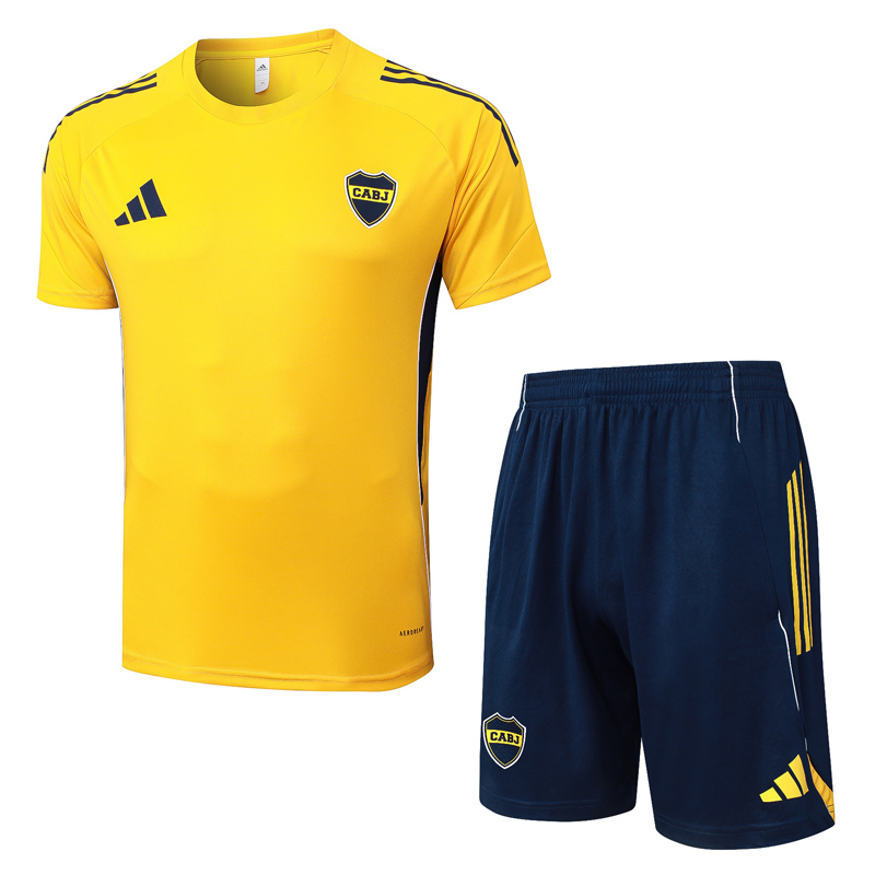 25-26 Boca Juniors Yellow Training Short Suit # D25189