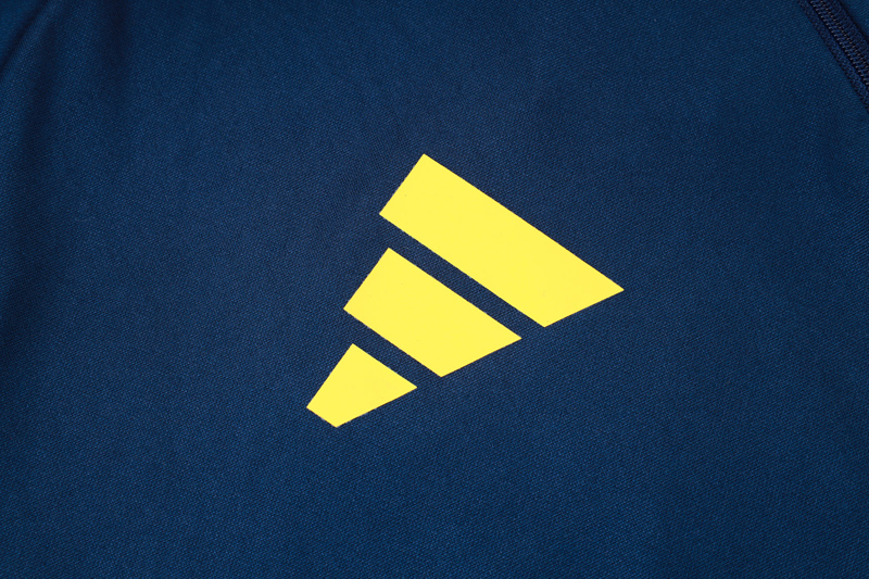 25-26 Boca Juniors Royal blue Half Pull Tracksuit #B25108(半拉链)