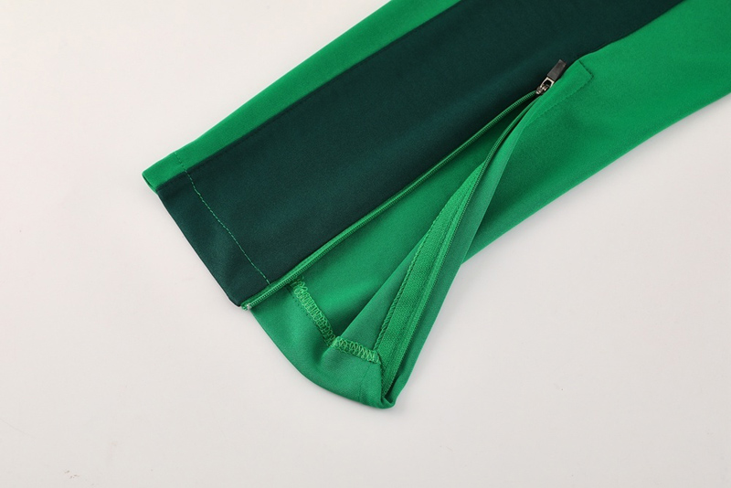 2025 NK Green Half Pull Tracksuit #NB11 (半拉链)