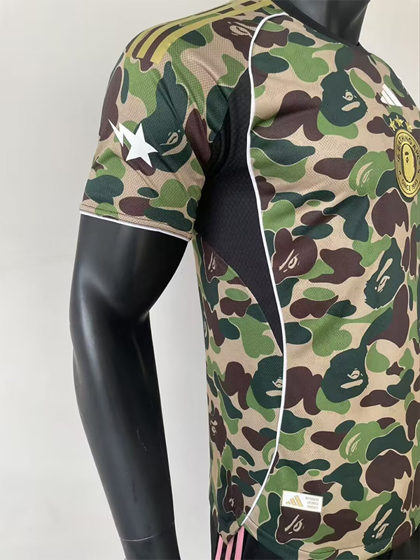 25-26 Bathing APE Green Special Edition Player Version Training shirts