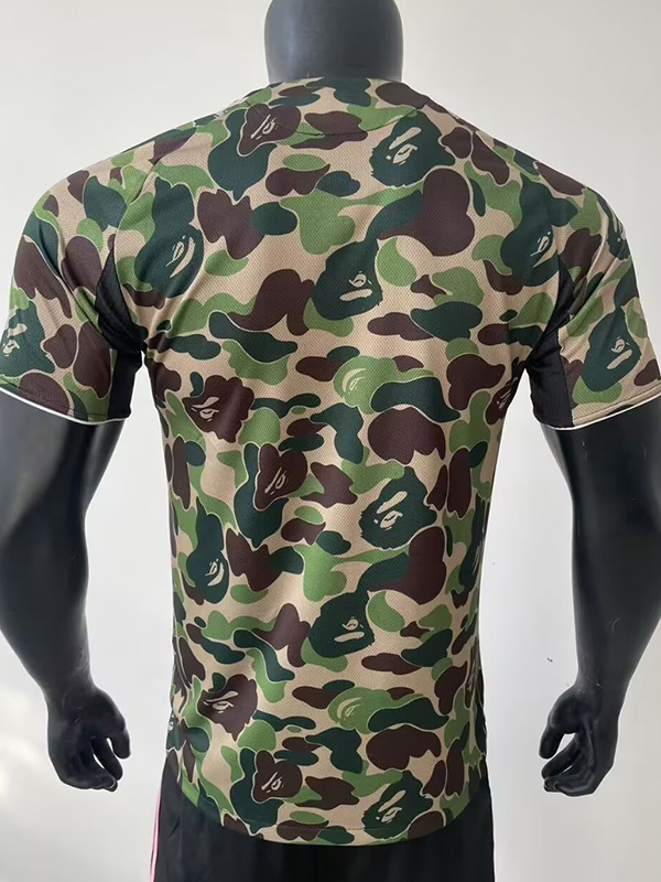 25-26 Bathing APE Green Special Edition Player Version Training shirts