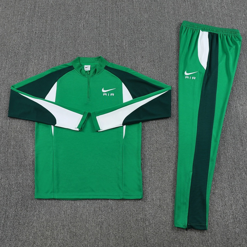 2025 NK Green Half Pull Tracksuit #NB11 (半拉链)