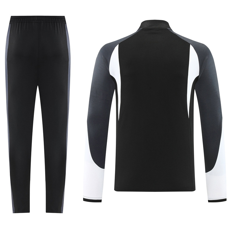 2025 NK Black Gray Half Pull Tracksuit #NB11 (半拉链)