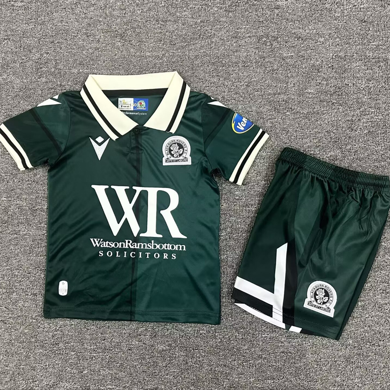 25-26 Blackburn Away Kids Soccer Jersey