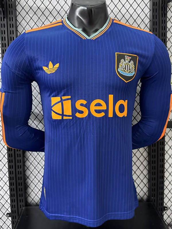 25-26 Newcastle Third Long Sleeve Player Version Soccer Jersey (长袖球员)