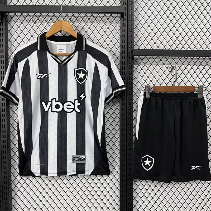 25-26 Botafogo Home Kids Soccer Jersey