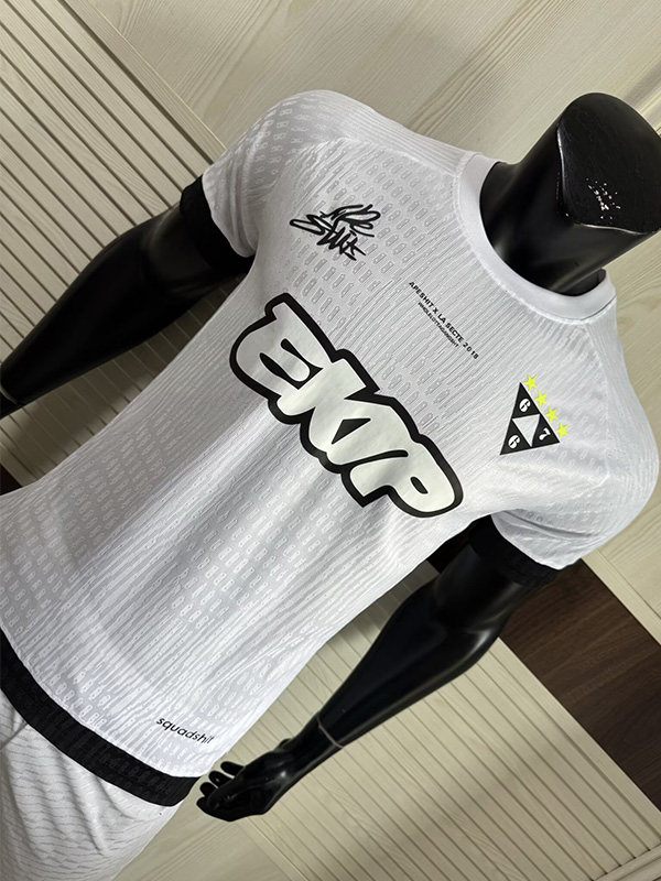 667 Apeshit X La secte 2018 White Player Version Training shirts