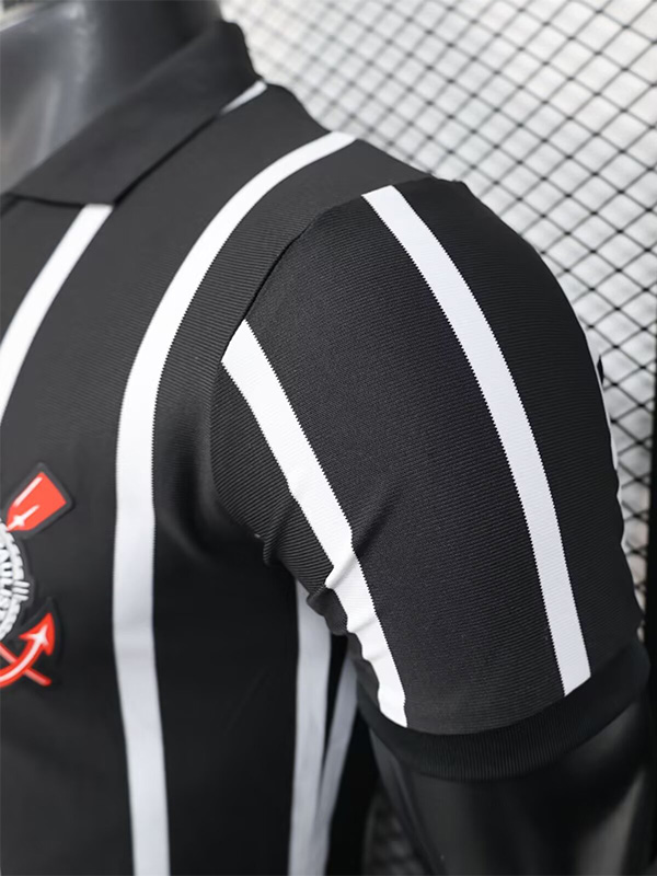 25-26 Corinthians Black Special Edition Player Version Soccer Jersey