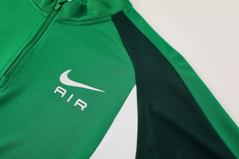 2025 NK Green Half Pull Tracksuit #NB11 (半拉链)