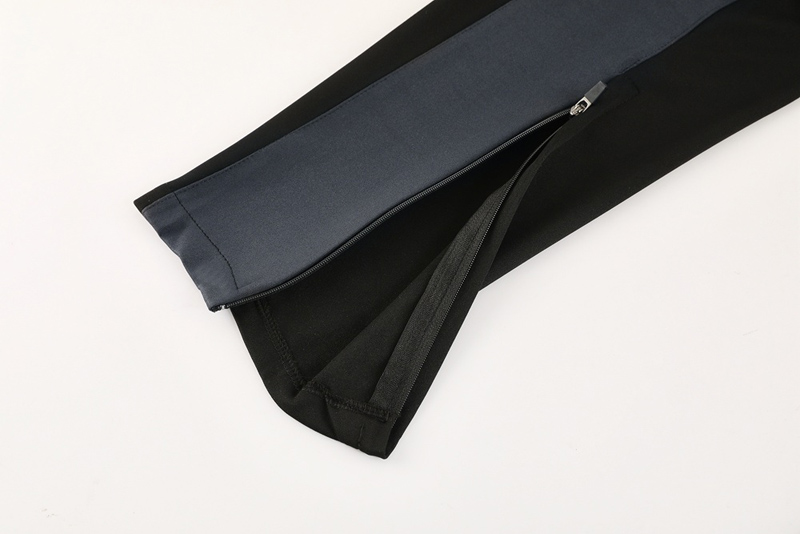 2025 NK Black Gray Half Pull Tracksuit #NB11 (半拉链)