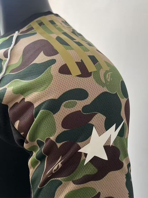 25-26 Bathing APE Green Special Edition Player Version Training shirts