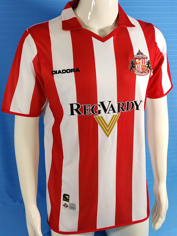 2004-2005 Sunderland Home Retro Soccer Jersey