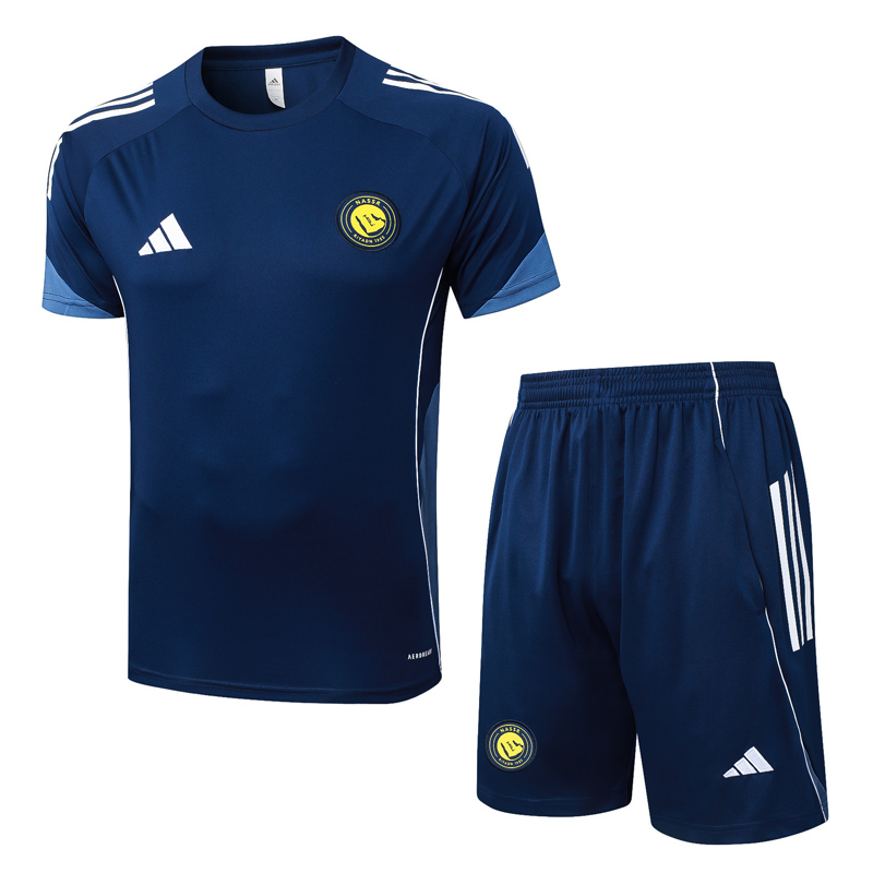 25-26 AL-Nassr Royal blue Training Short Suit #D25199