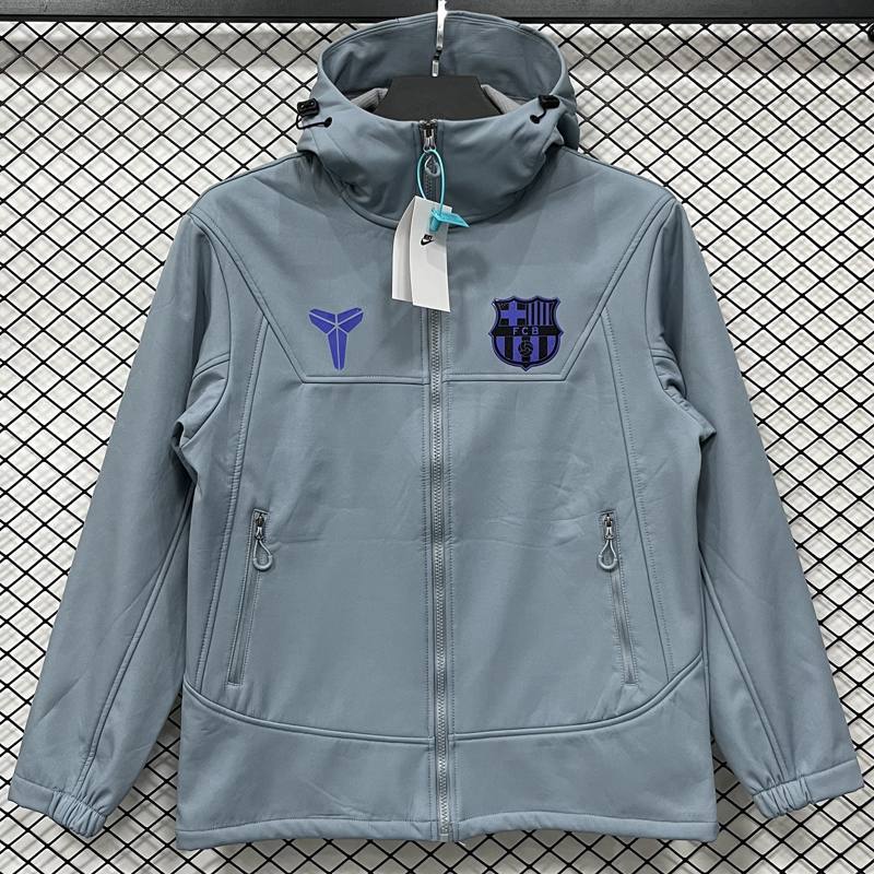 25-26 BAR Light blue Outdoor Jackets #L6605紫标软料