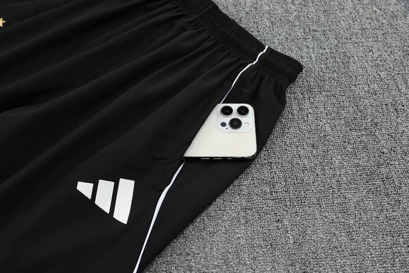 25-26 Argentina Black Hoodie Jacket Tracksuit