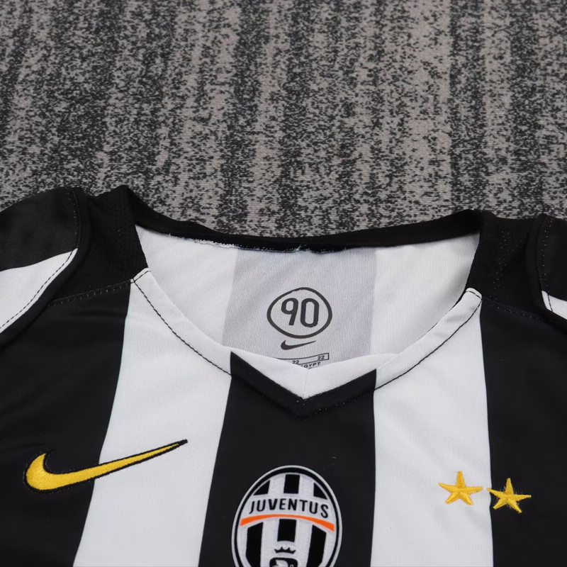 2004-2005 JUV Home Kids Retro Soccer Jersey