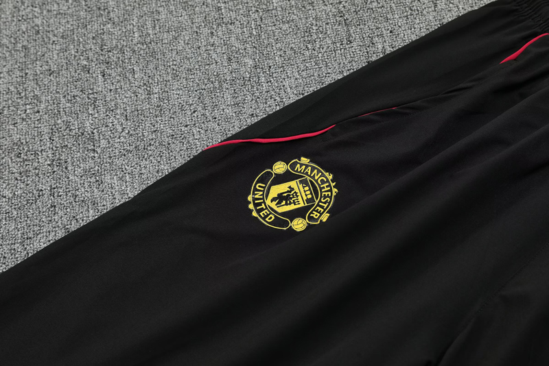 25-26 Man Utd Red Hoodie Jacket Tracksuit