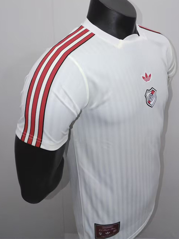 25-26 River Plate White Casual Edition Player Version Training shirts
