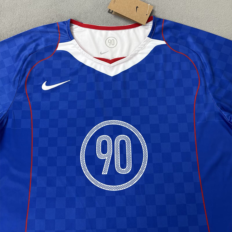 25-26 T90NK Blue Training Shirts