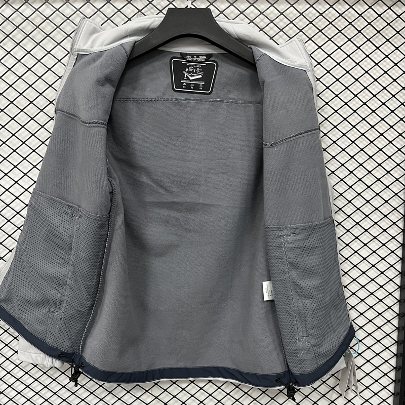 2025 Jordan Grey Outdoor Jackets #RK907软料
