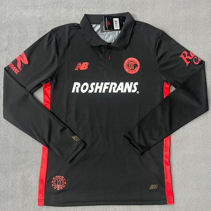 25-26 Toluca Third Long Sleeve Soccer Jersey (长袖)