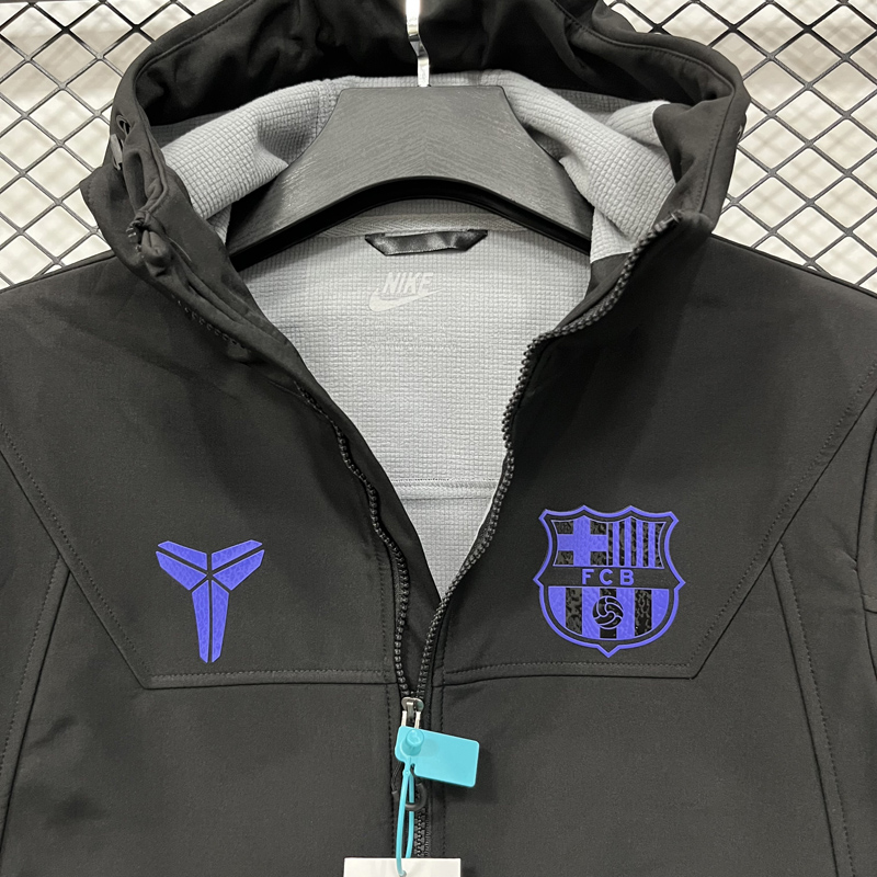 25-26 BAR Black Outdoor Jackets #L6605紫标软料