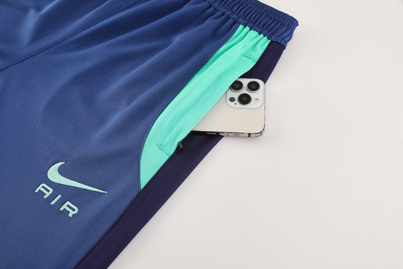 2025 NK Royal blue Half Pull Tracksuit #NB11 (半拉链)